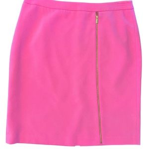 Calvin Klein Zipper Skirt Pink